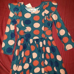 DotDotSmile ~ Ruffles dress ~ size 12-24 months ~ NWT